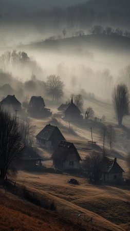 Горные деревушки румыния