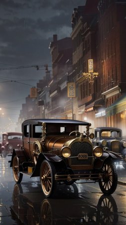 Старинные автомобили