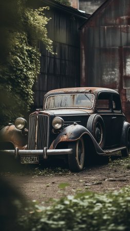 Старые автомобили