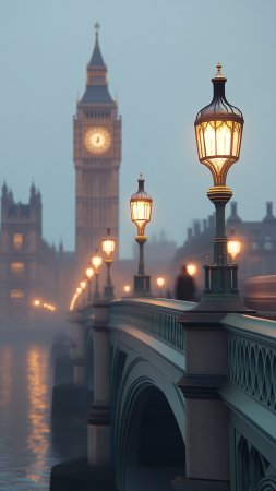 Лондон мост биг бен