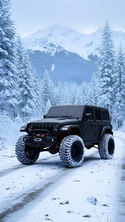 Снегоочиститель Jeep Wrangler