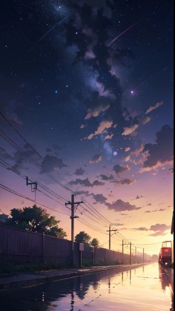 Аниме пейзаж