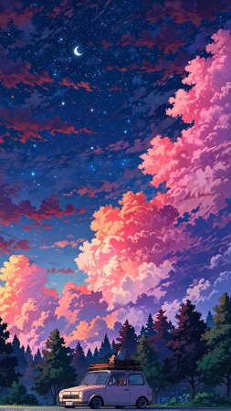 Аниме пейзажи