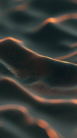 3d abstract background волны