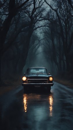 На ночной дороге