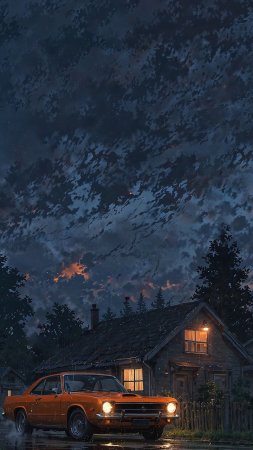 Пейзаж иллюстрация