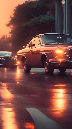 Красивые ретро автомобили