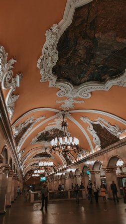 Метро москвы красивые станции