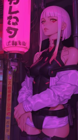 Cyberpunk 2077 люси