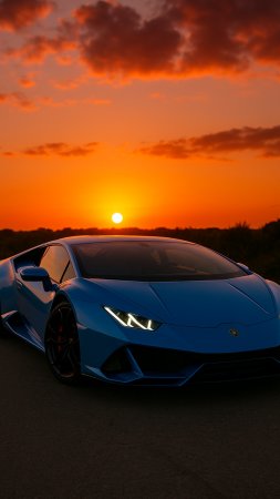Lamborghini Huracan Evo 2020 Синий