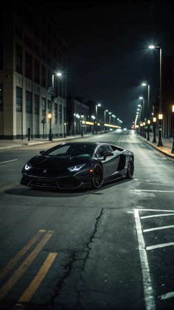 Lamborghini черный