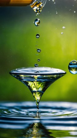 Капли воды фон