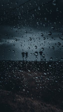 Капли дождя