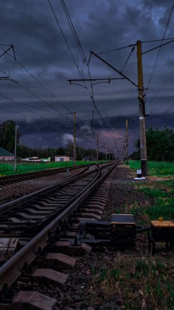 Железная дорога поезд