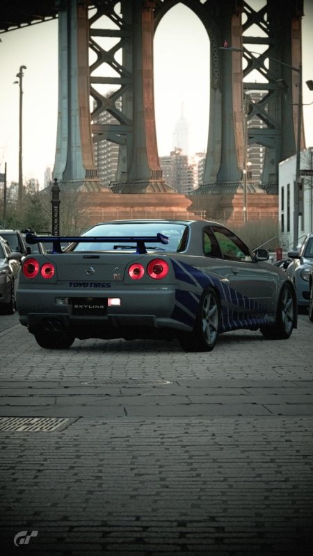 Nissan skyline gtr r34 форсаж
