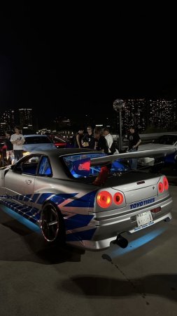 Nissan skyline r 34 Форсаж
