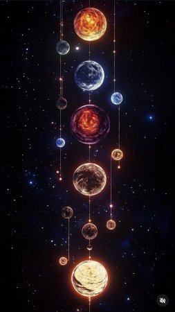Космос, планеты, свет