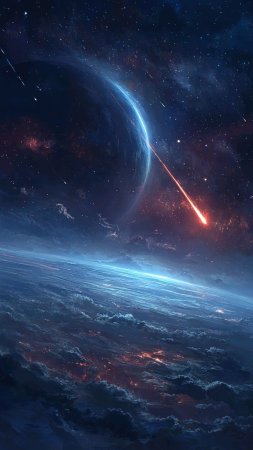 Космическое пространство галактики
