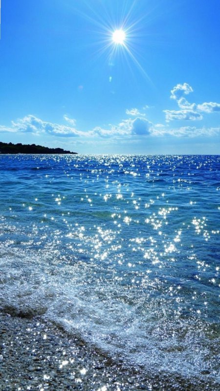 Море, солнце, блики