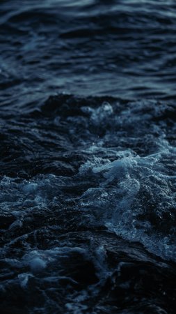 Море, волны, синий