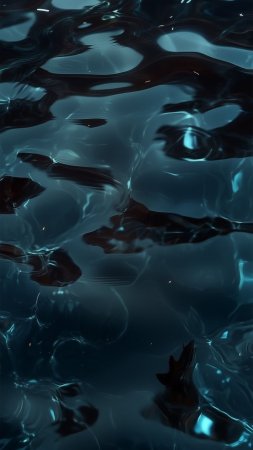 Жидкость, вода, отражение, свет, тени, форма, движение