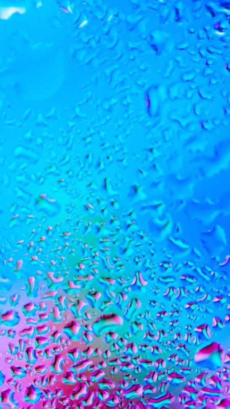 Жидкость, вода, капли, синий фон