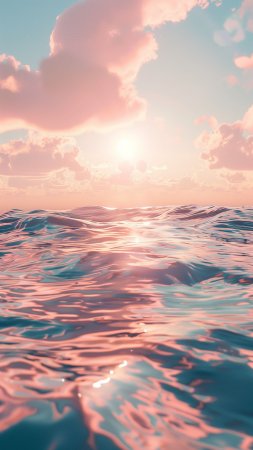 Фон море закат