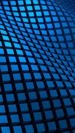 Обои с синим узором d