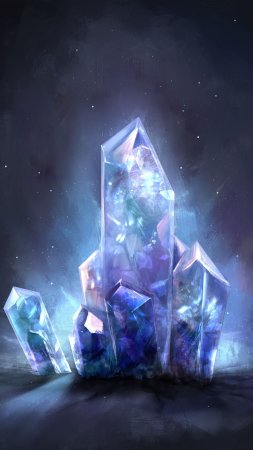 Кристаллы красивые