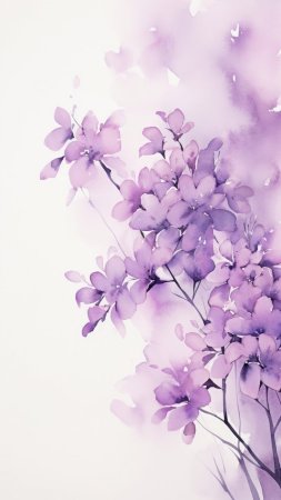 Фон акварель