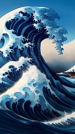 Great wave кацусика хокусай \ большая волна в канагава\