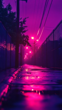 Пейзаж закат
