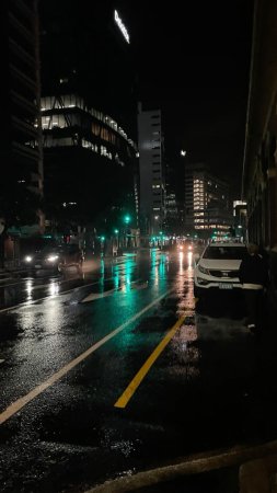 Огни ночного города