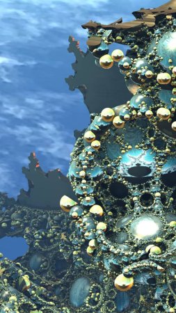 Трехмерный фрактал мандельброта