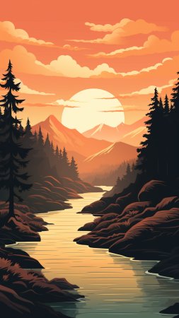 Пейзаж арт