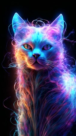 Неоновые животные