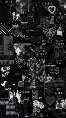 Черная эстетика Cybercore