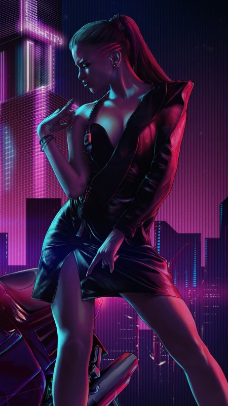 Cyberpunk неон