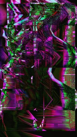 Глитч арт