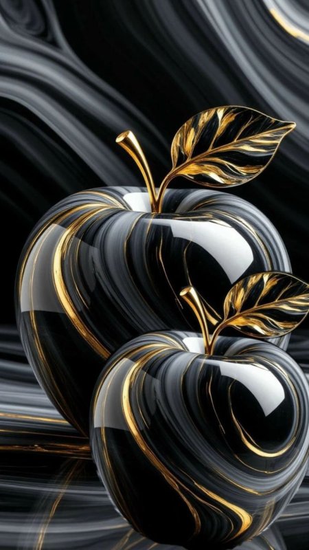 Золотое яблоко Творческие заставки от компании Apple