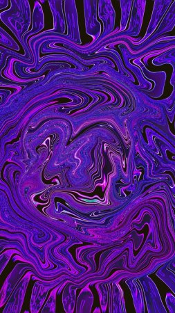 Фиолетовый абстрактный глитч-фон