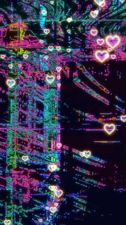 Глитч-кор эстетика