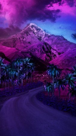Фиолетовые горы