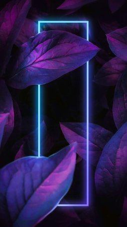 Обои на телефон неон айфон