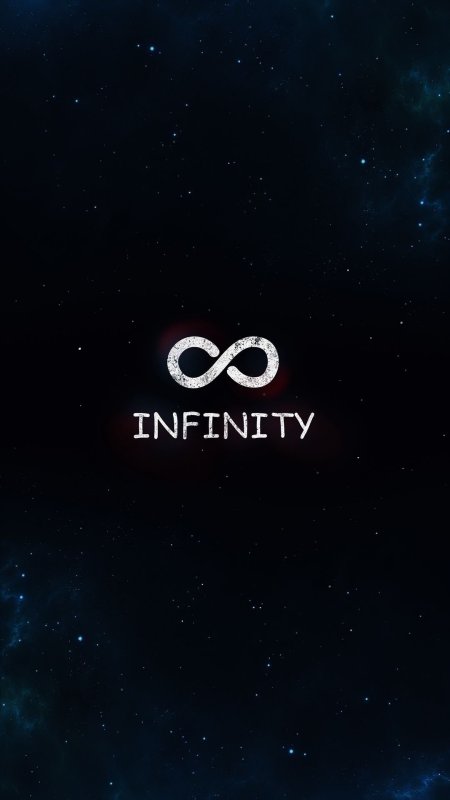 Infinity надпись