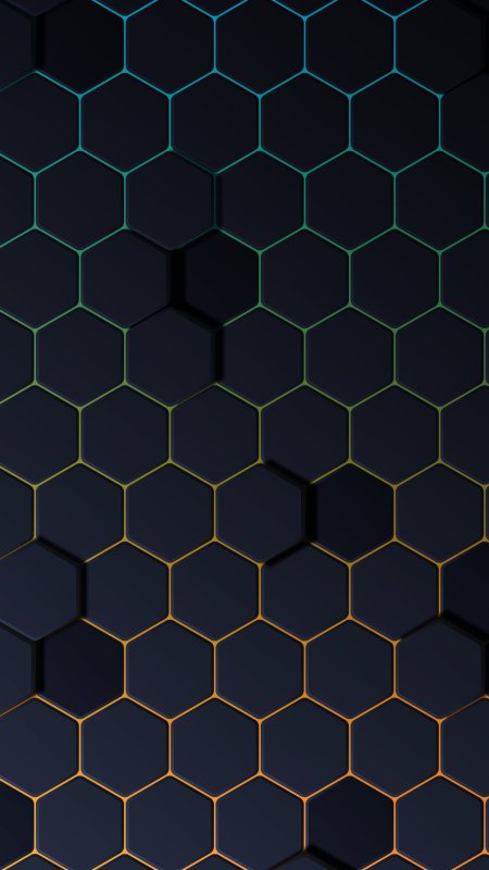 Обои для iPhone с шестиугольным узором
