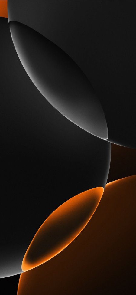 Темно-золотая заставка для iPhone Pro Max