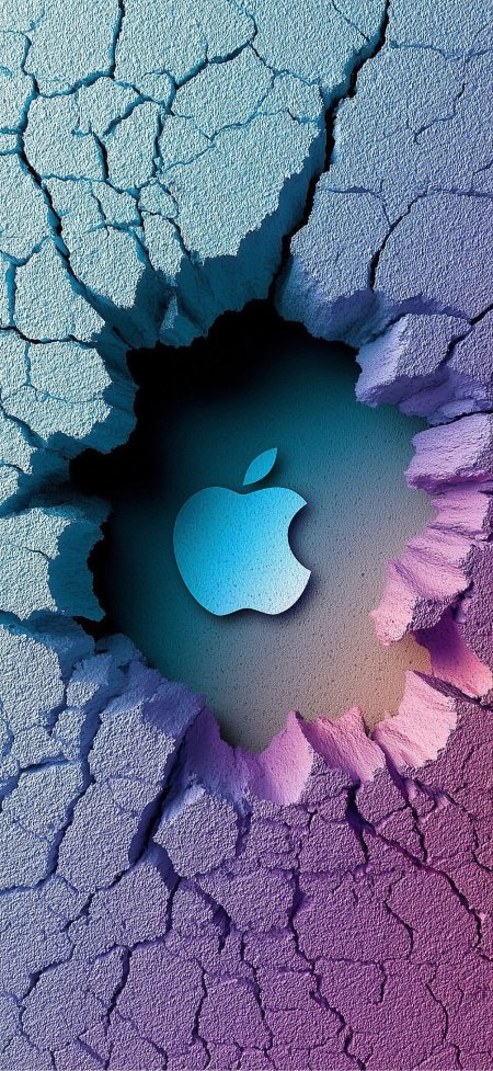 Заставка iPhone: яблоко Apple