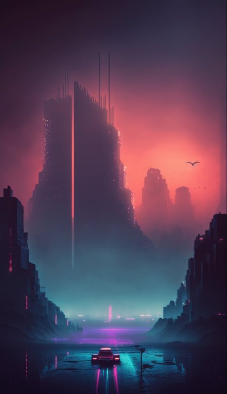 Киберпанк-город