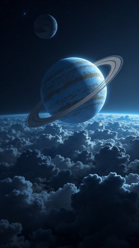 Планета в космосе: Туманность Андромеды